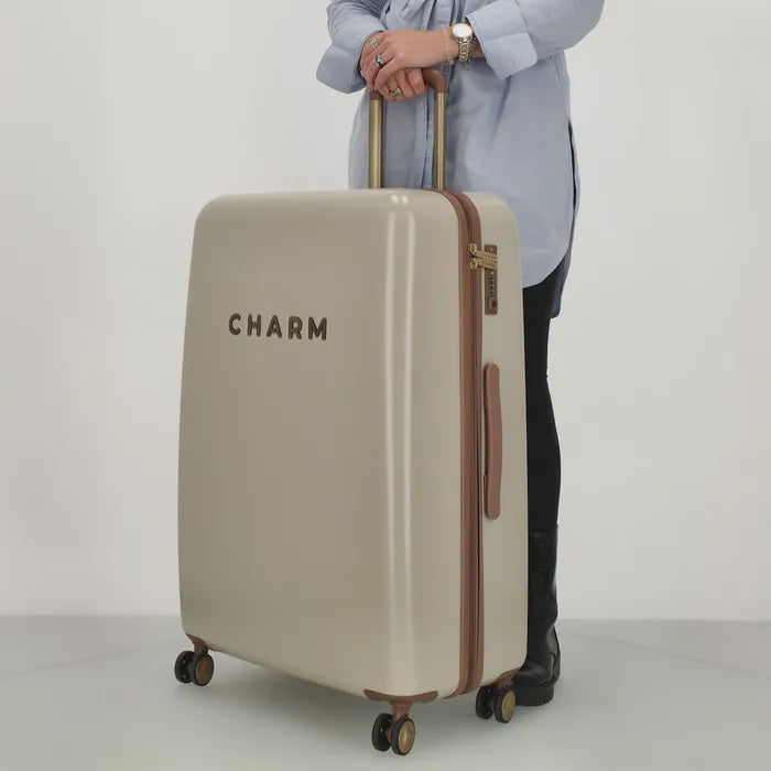 Charm london capetown koffer groot Beige