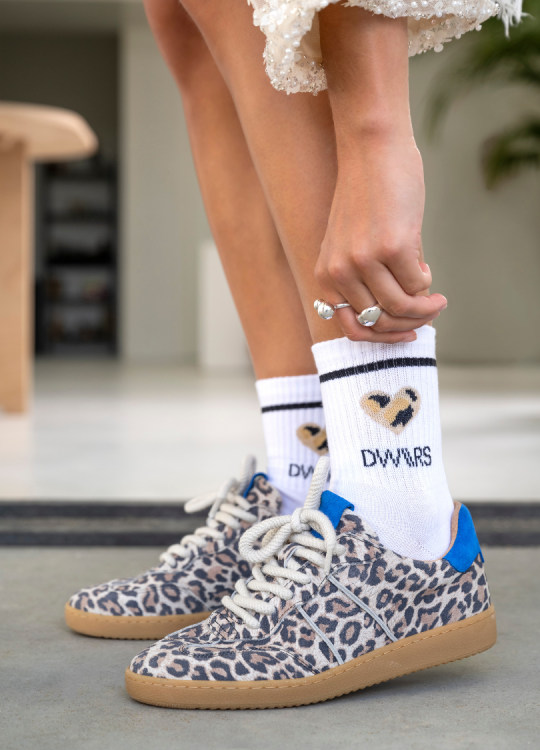 LYLA SOCKS leopard