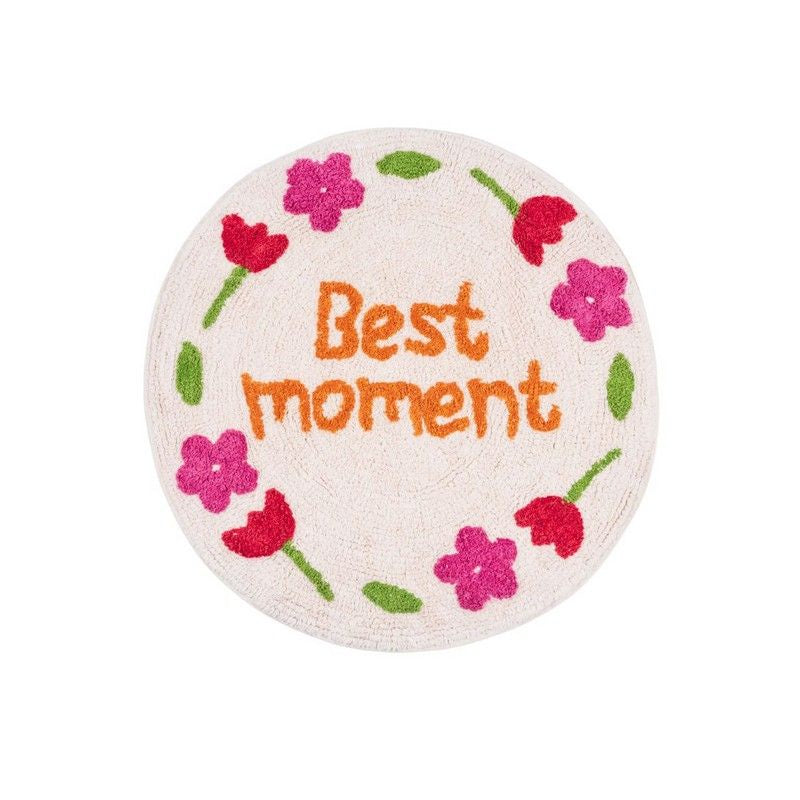 DAPHNE - Round bath mat ''Best Moment''