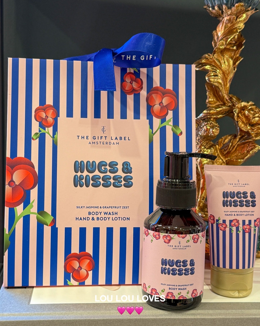 Gift Box Envelop "Hugs and Kisses"