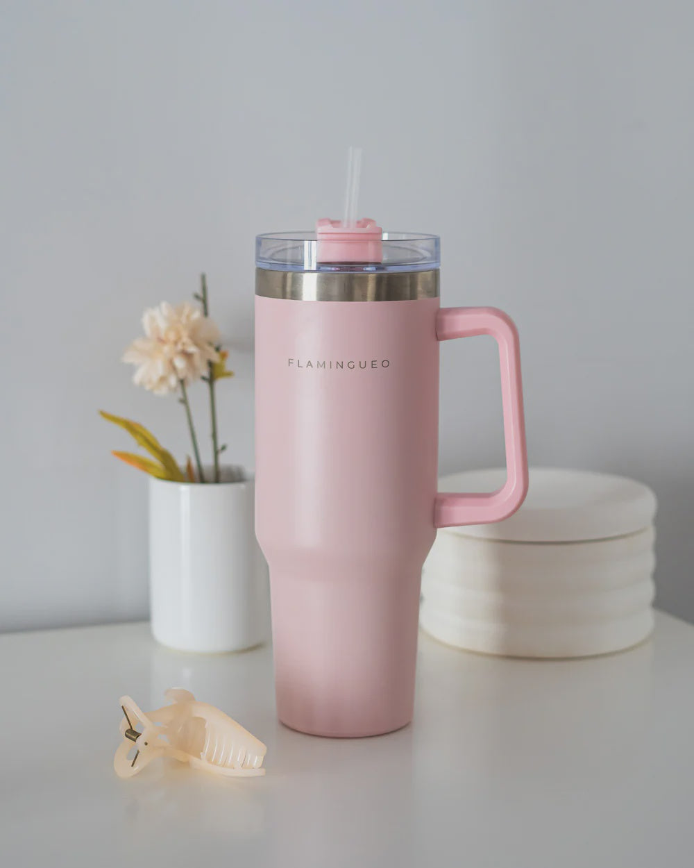HAROLD - Pink thermos bottle