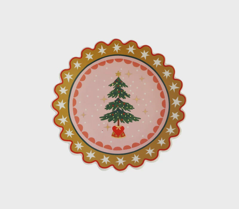 Serveerbord Kerstboom
