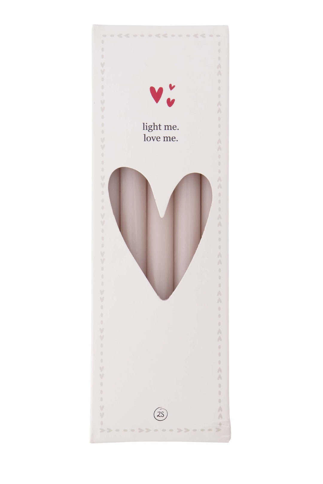 doosje met 10 smalle kaarsjes