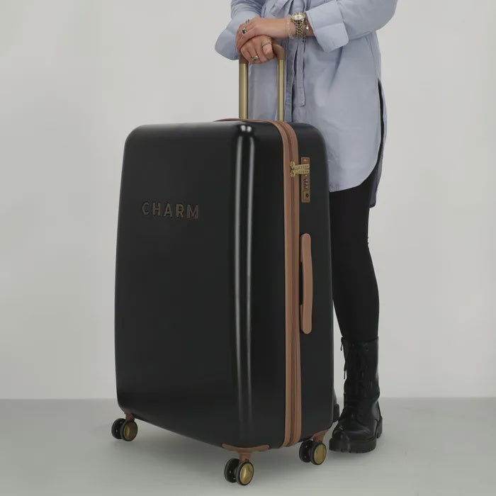 Charm london capetown koffer groot Zwart
