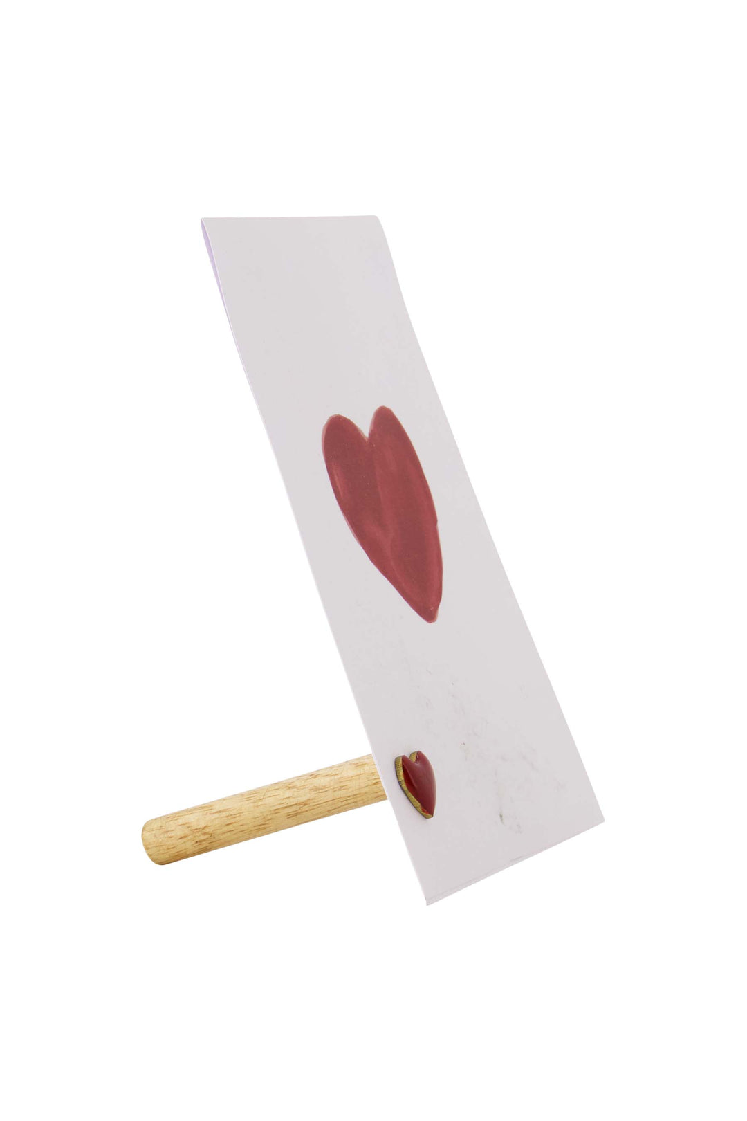 kaartenstandaard magneet hartje rood