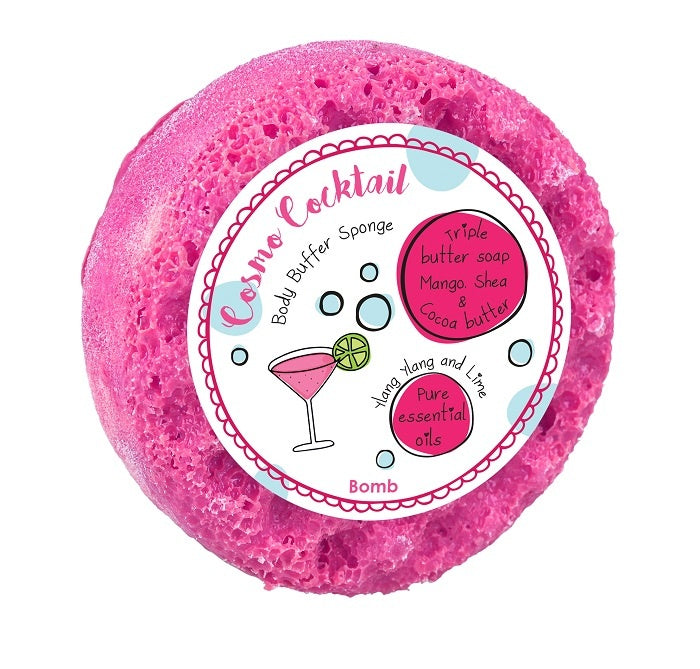 Cosmo Cocktail 190gr Body Buffer Shower Sponge