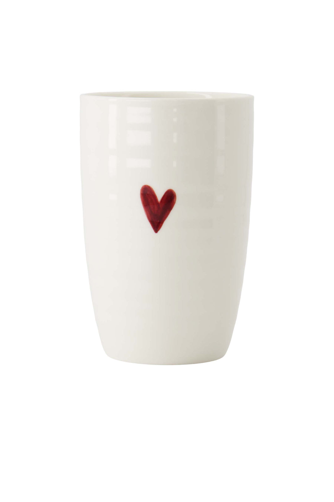 mok L hartje wit/rood