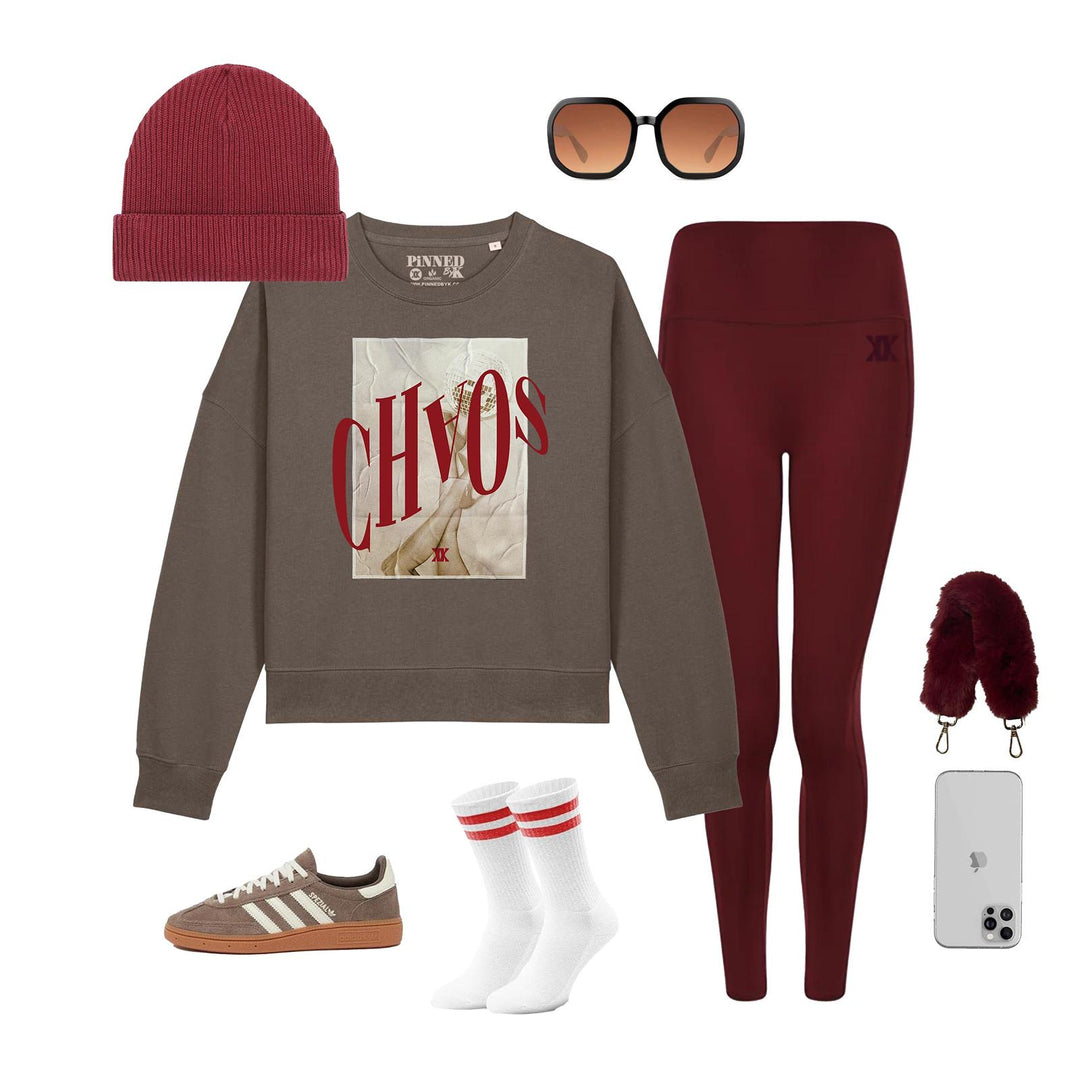 Sport Legging Bordeaux