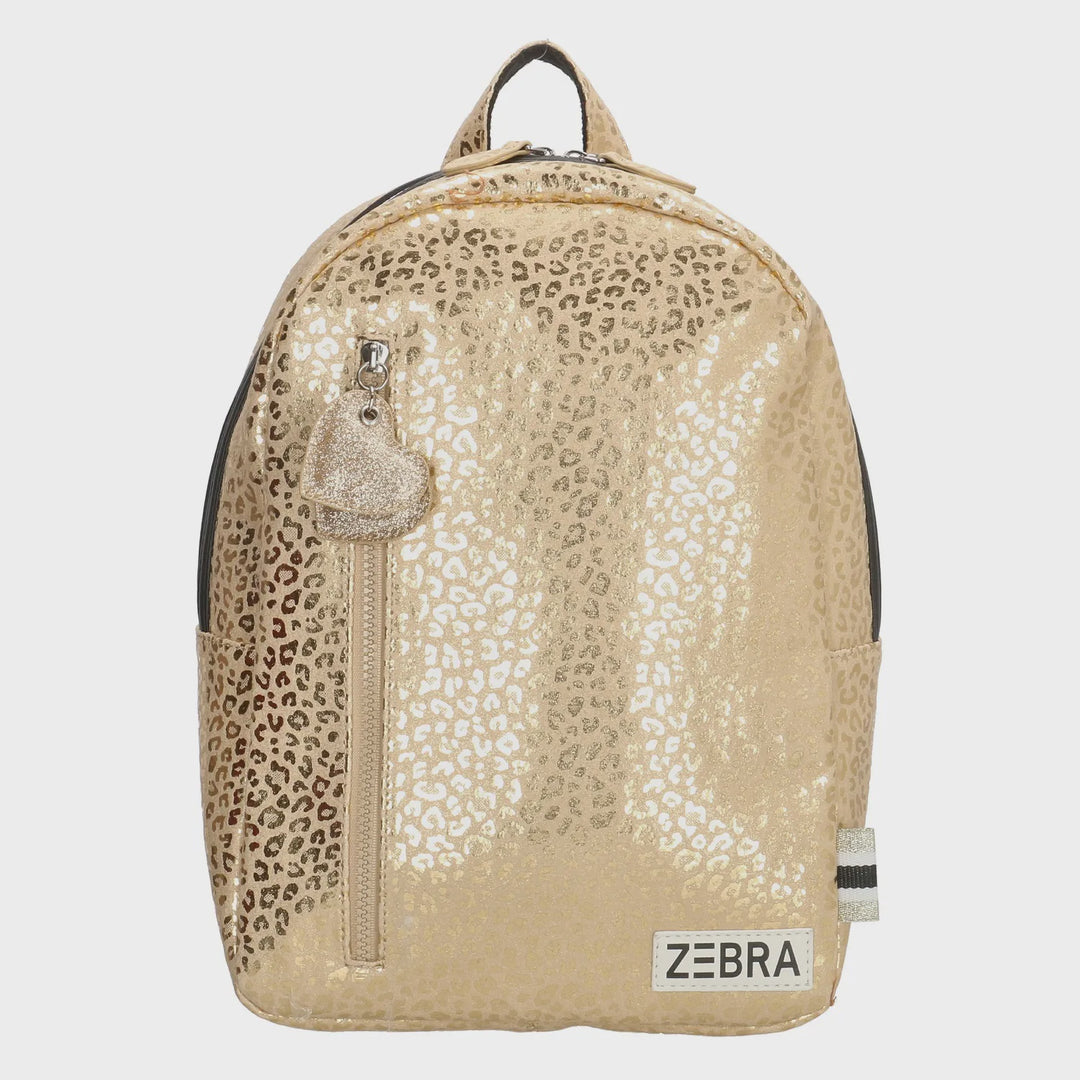 Zebra Trends Girls Rugzak goud small
