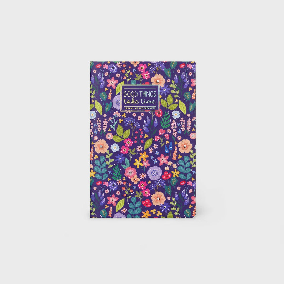 Legami A5 Notitieboek met lijnen – Flowers