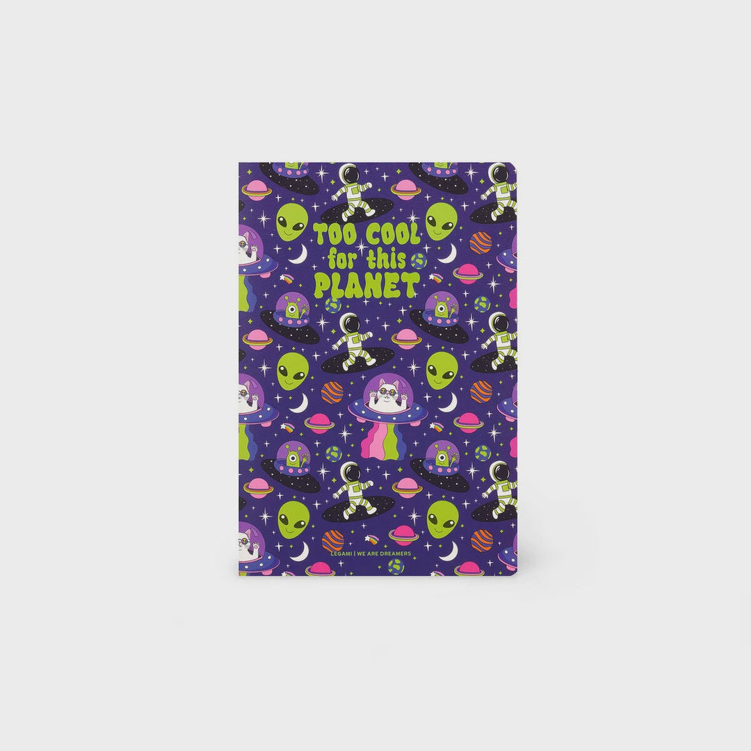 Legami A5 Notitieboek met lijnen – Space