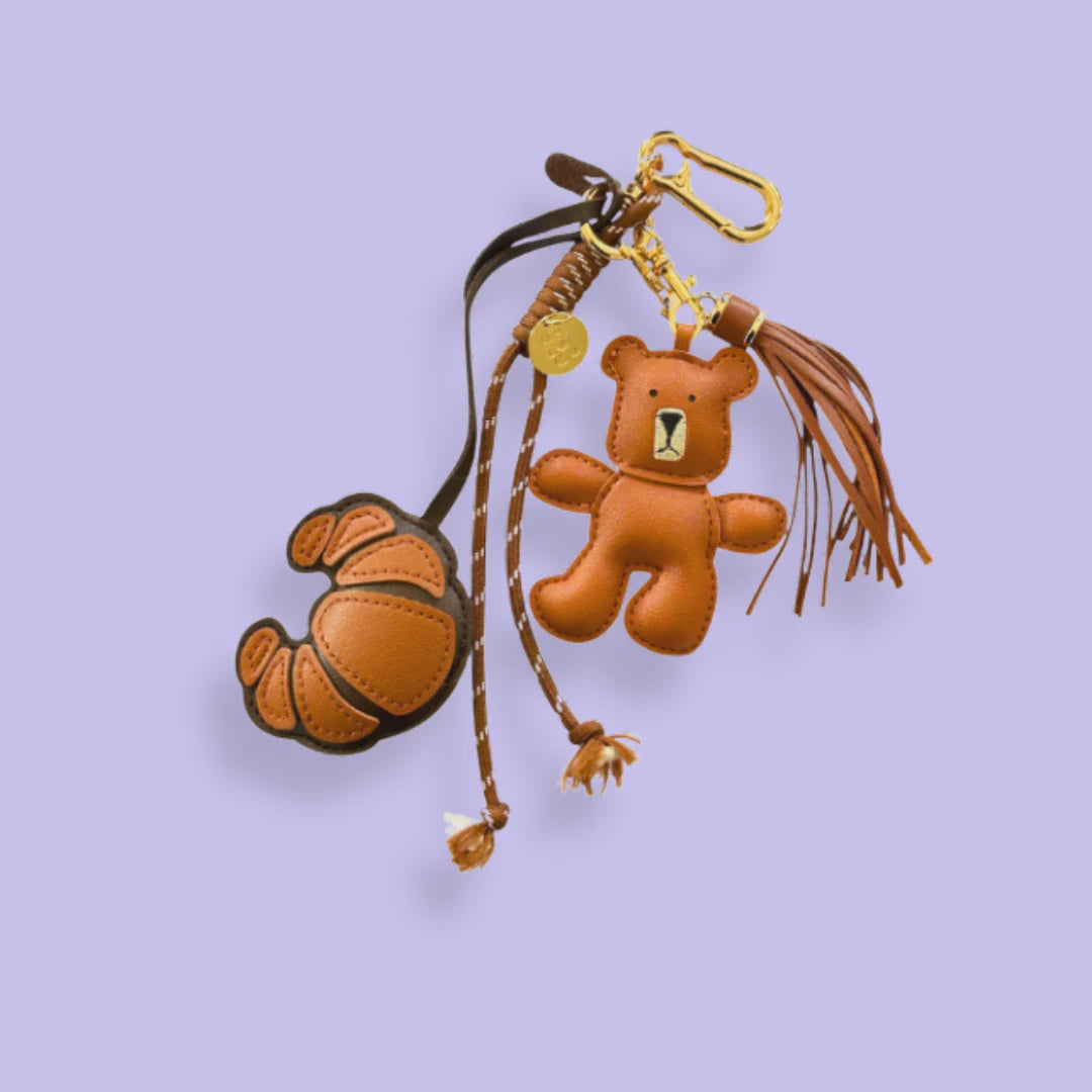 Bagcharm #79 Shouïa Bijou de sac Croissant – iconische Paris bag charm