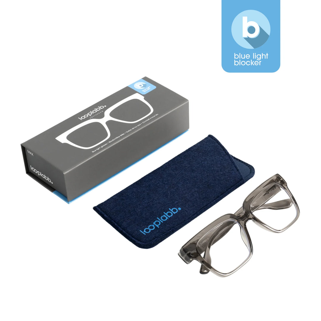 MAX BLUE LIGHT | Crystal Black