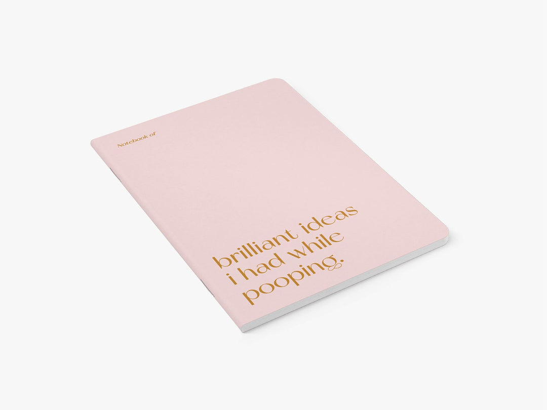 Notebook Brilliant Poepen