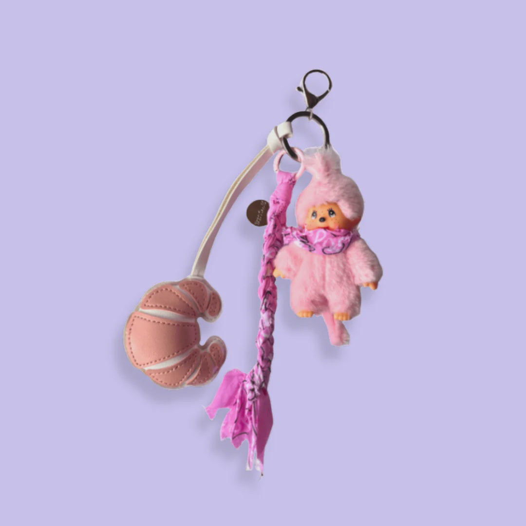 Bagcharm # 87 BIJOU DE SAC C4 #87 ROSE