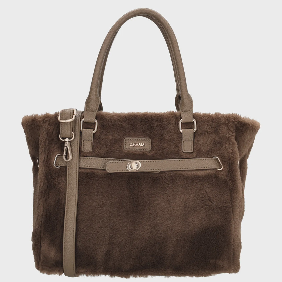 Charm london alaska shopper Mokka