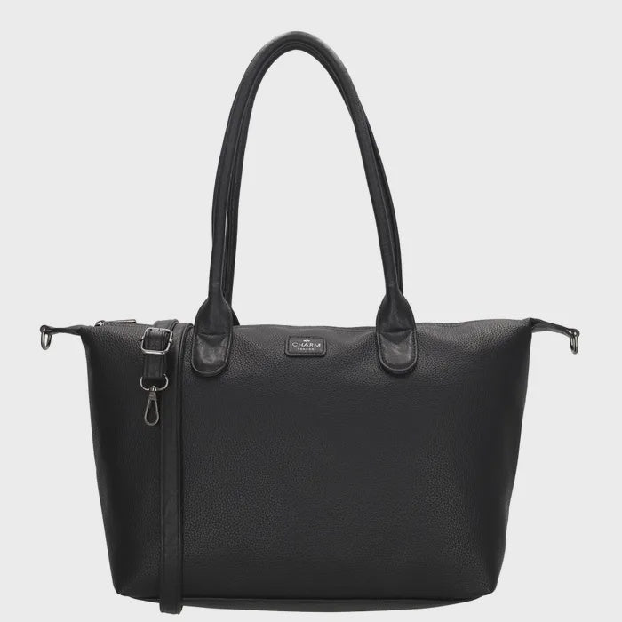 Charm london buckingham palace shopper Zwart