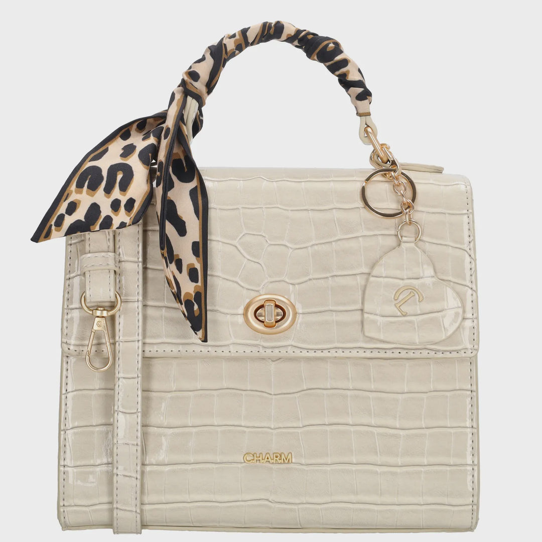 Charm london knightsbridge handtas beige