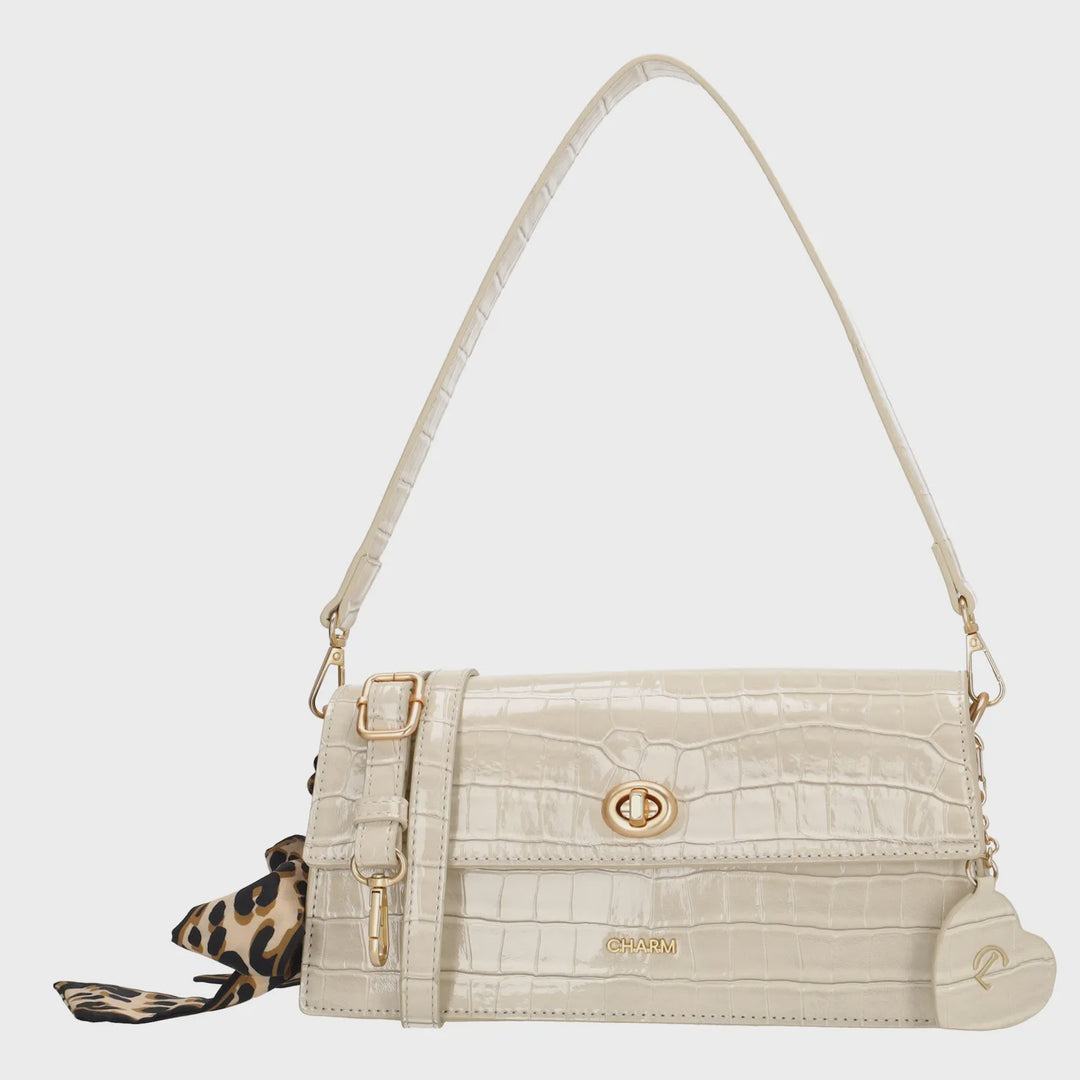 Charm london knightsbridge schoudertas Beige