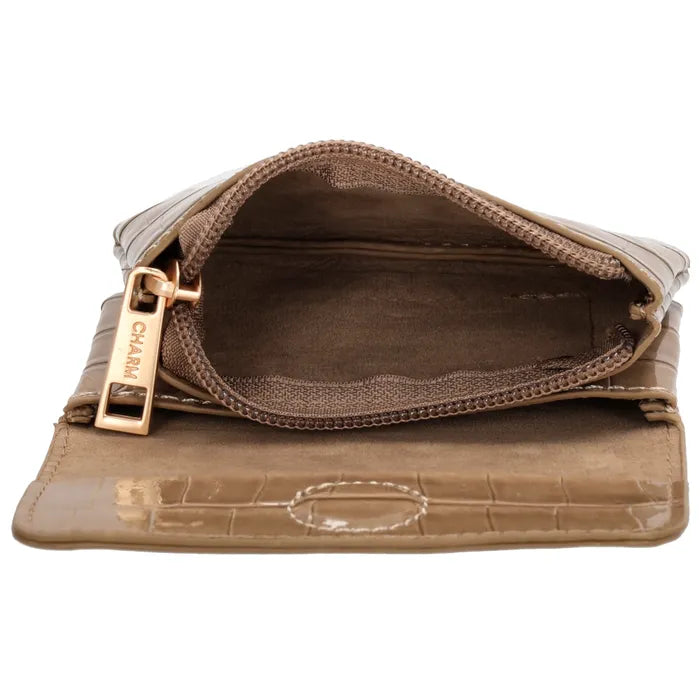 Charm london knightsbridge portemonnee 016 Taupe