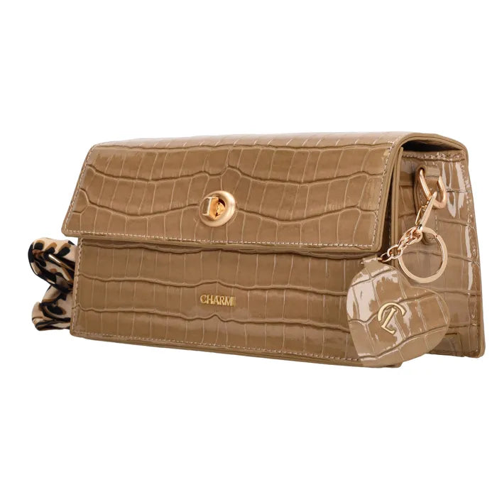 Charm london knightsbridge schoudertas Taupe
