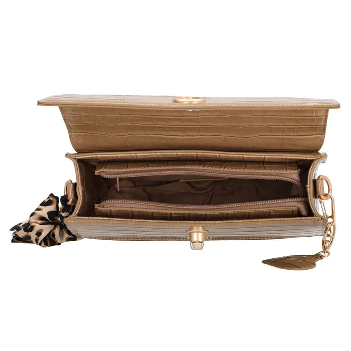 Charm london knightsbridge schoudertas Taupe