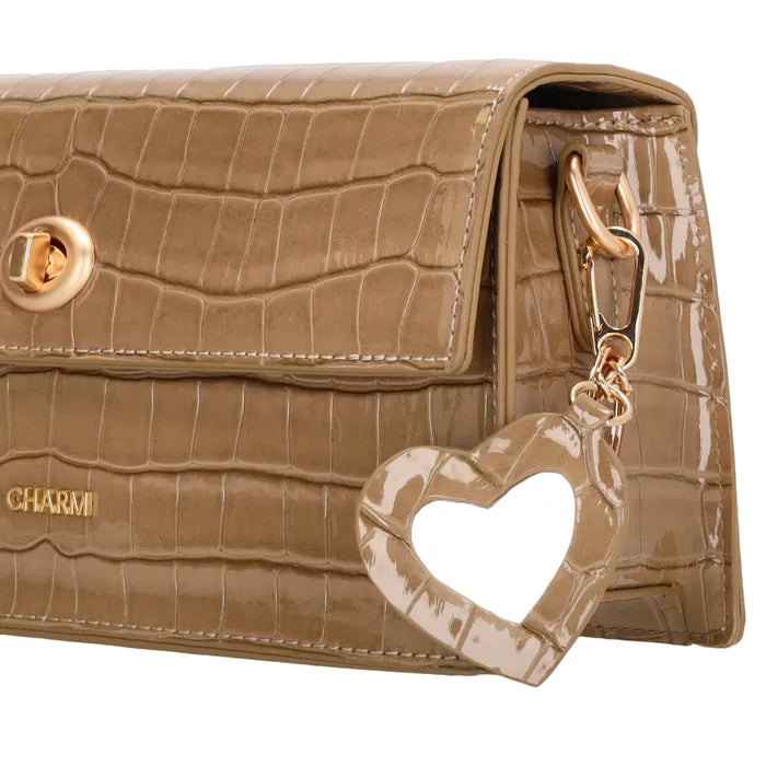 Charm london knightsbridge schoudertas Taupe