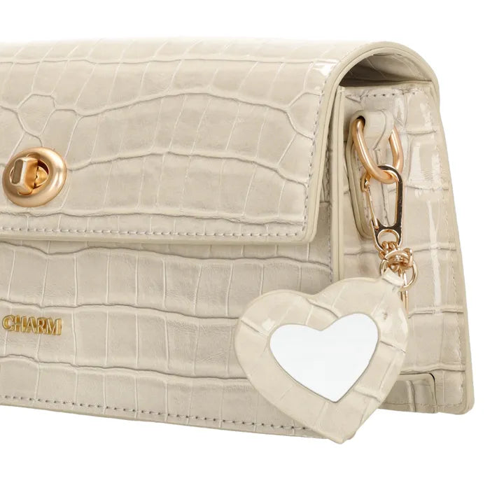 Charm london knightsbridge schoudertas Beige