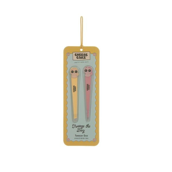 Cheesecake 2Pk Tweezers - Cats