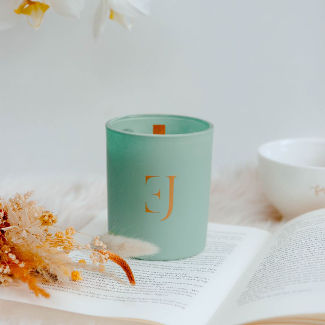 Crystal candle aventurine 200gr happiness