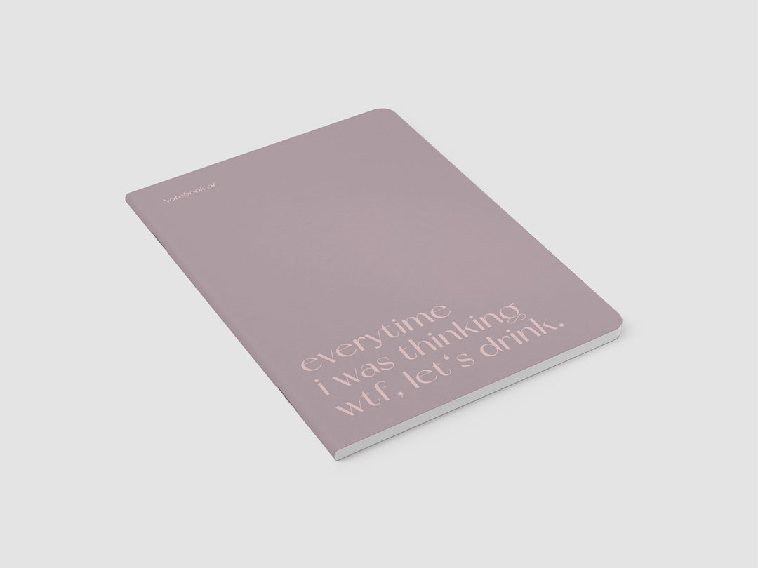 Notebook - Let's Drink