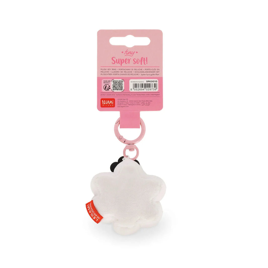 Daisy Plush Key Ring - Tiny Super Soft!