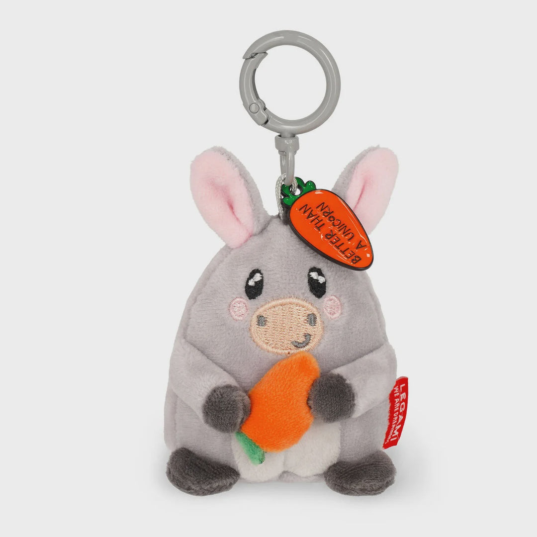 Donkey Plush Key Ring - Tiny Super Soft!