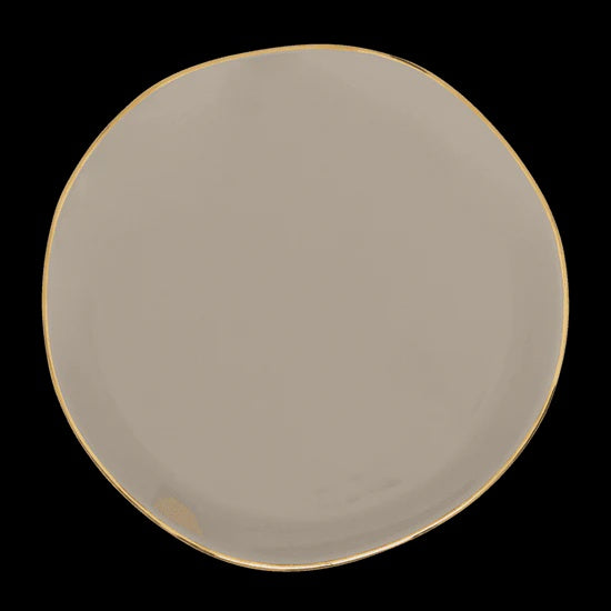 Good Morning plate Ø17 cm - Gray Morn