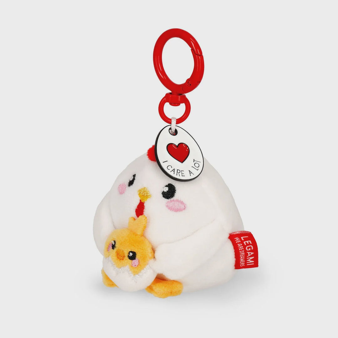 Hen Plush Key Ring - Tiny Super Soft