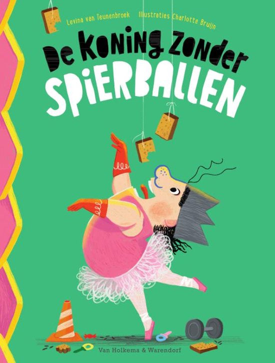 Kinderboek Koning zonder spierballen