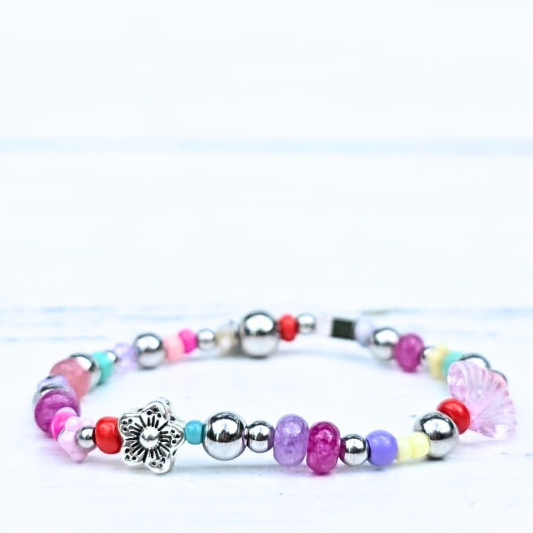 Kralenarmband S-line flowerfull