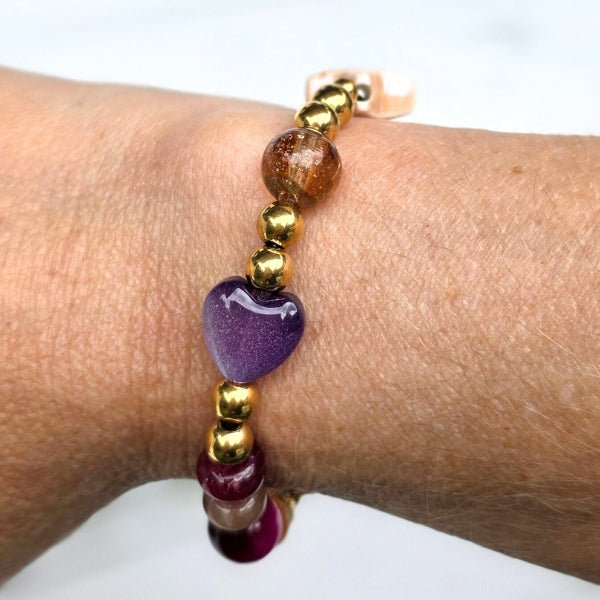 KRALENARMBAND HERFSTGLOED
