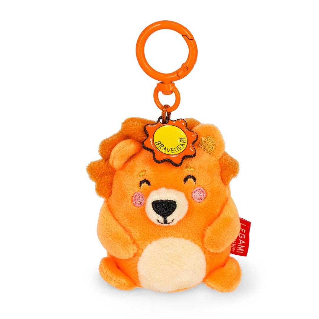 Lion Plush Key Ring - Tiny Super Soft!