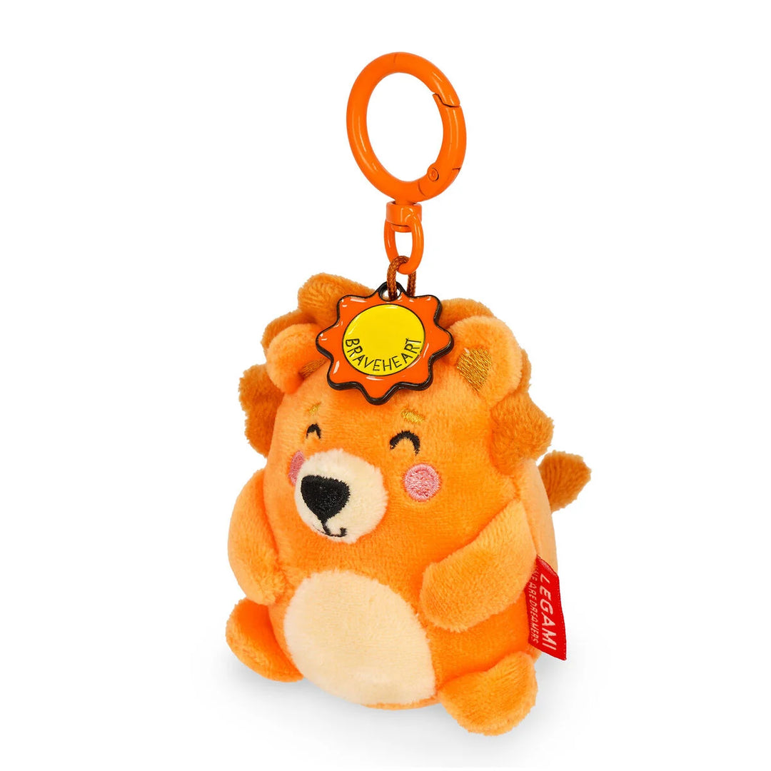 Lion Plush Key Ring - Tiny Super Soft!