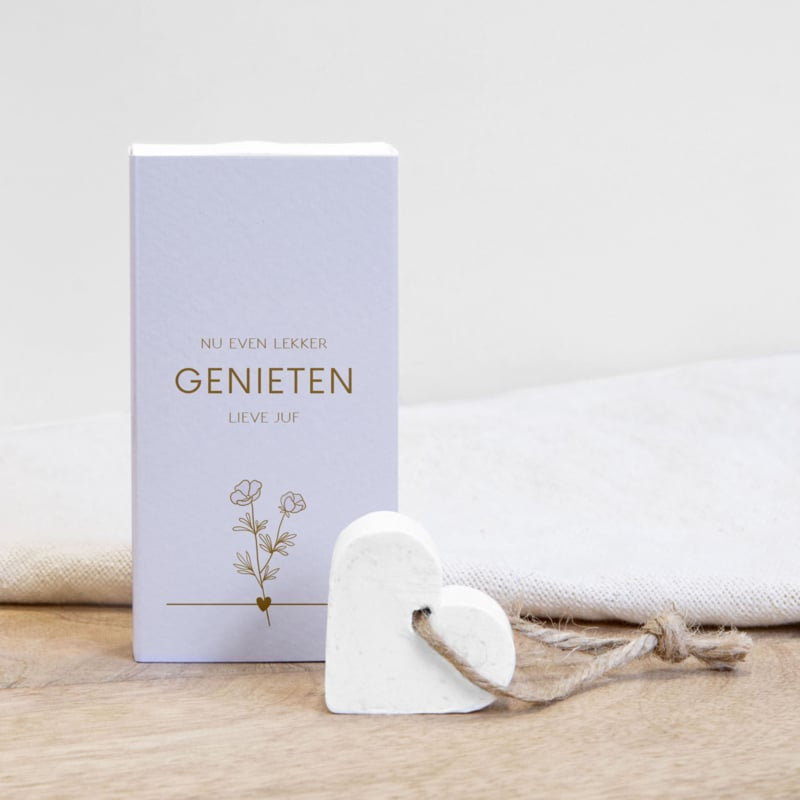 Little giftbox Lekker genieten lieve juf