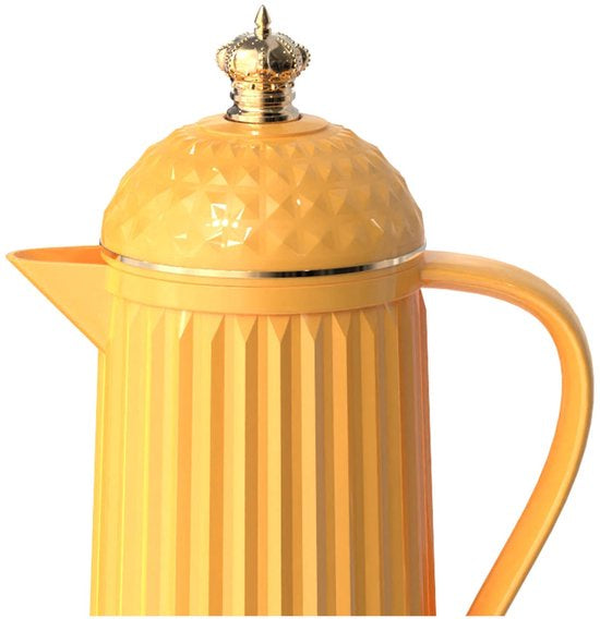 Present Time Thermoskan Crown - Heldergeel