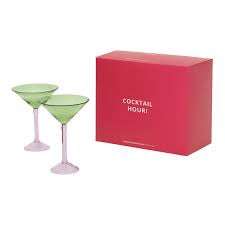 Urban Nature Culture Martini Cocktail glass.