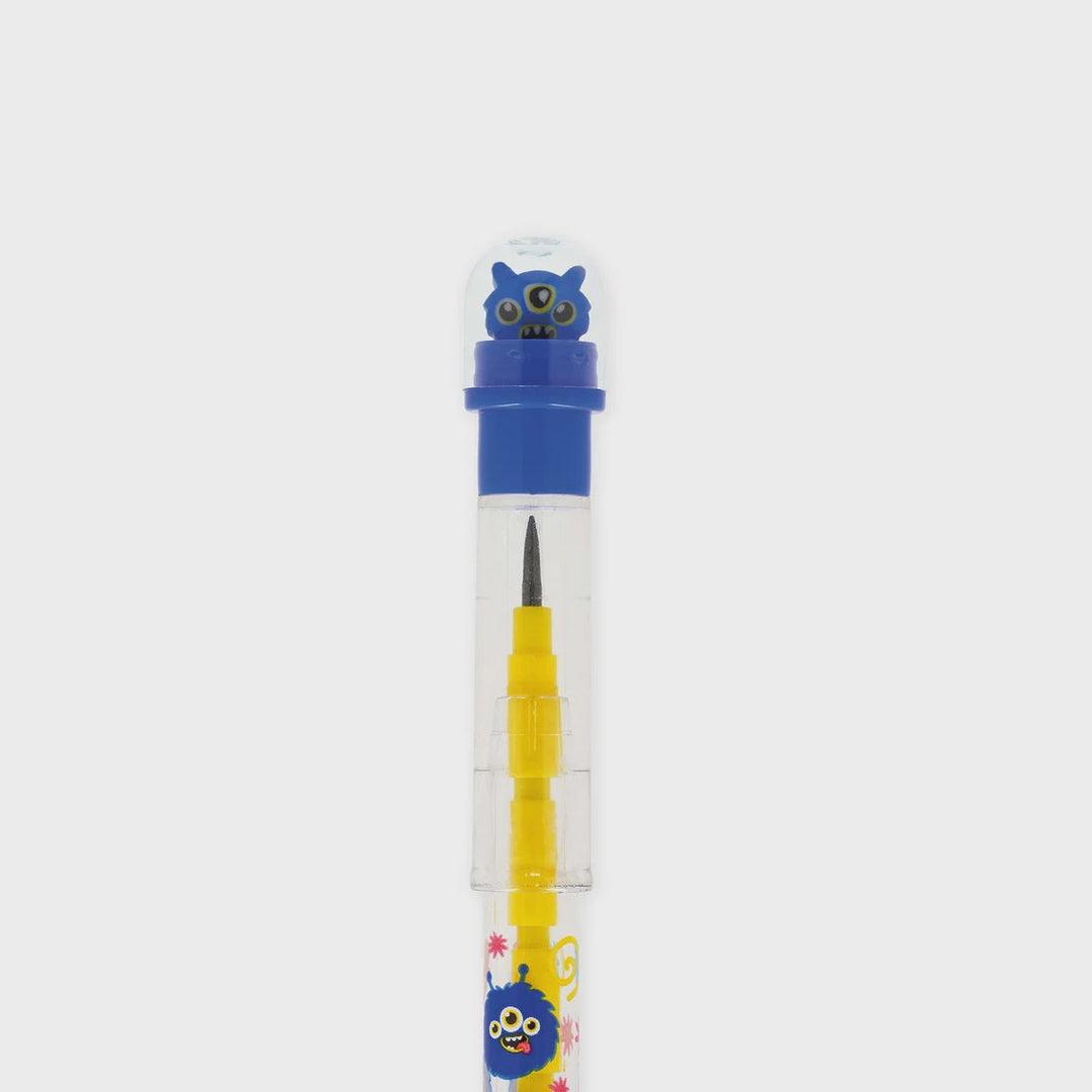 Monster Stackable Pencil with Eraser - Take a Tip