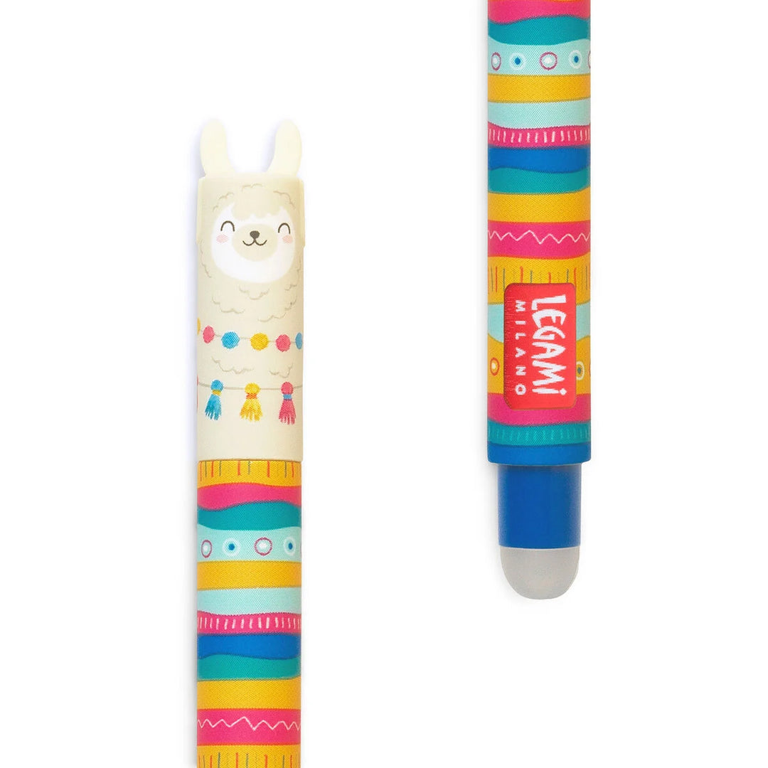 "No Probllama" Llama Erasable Gel Pen