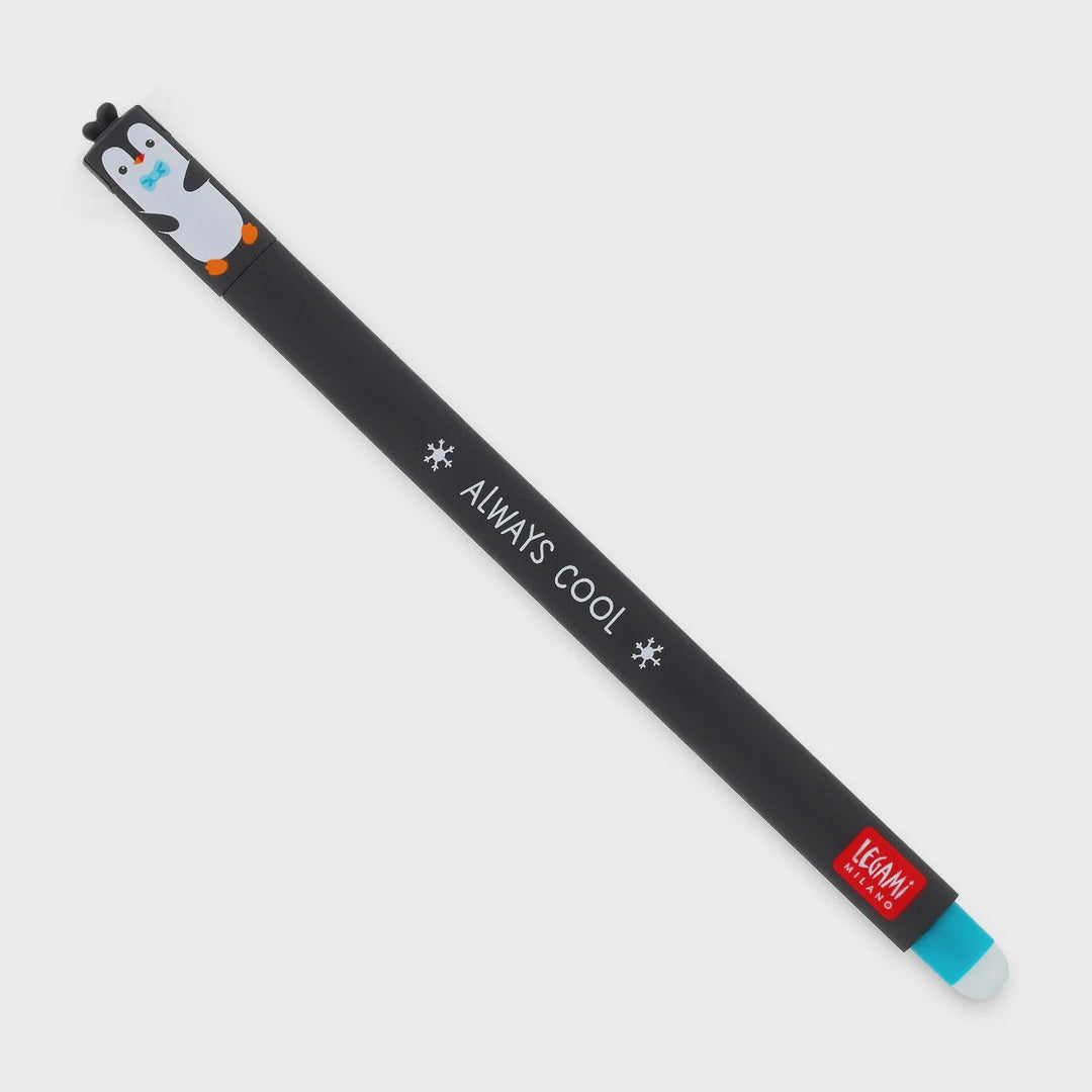 "Always Cool" Penguin Erasable Gel Pen