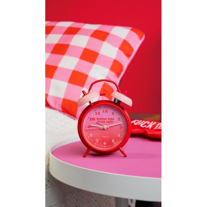 Retro alarm clock 'better late than ugly’