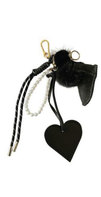 Bagcharm Shouïa Zwarte Ugg