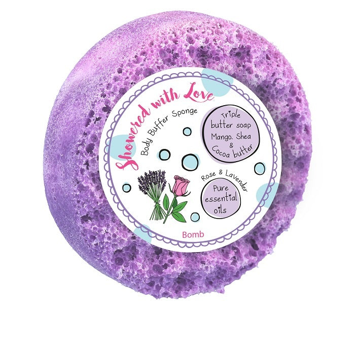 Showered with Love 190gr Body Buffer Shower Sponge