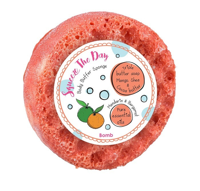 Squeeze the Day 190gr Body Buffer Shower Sponge